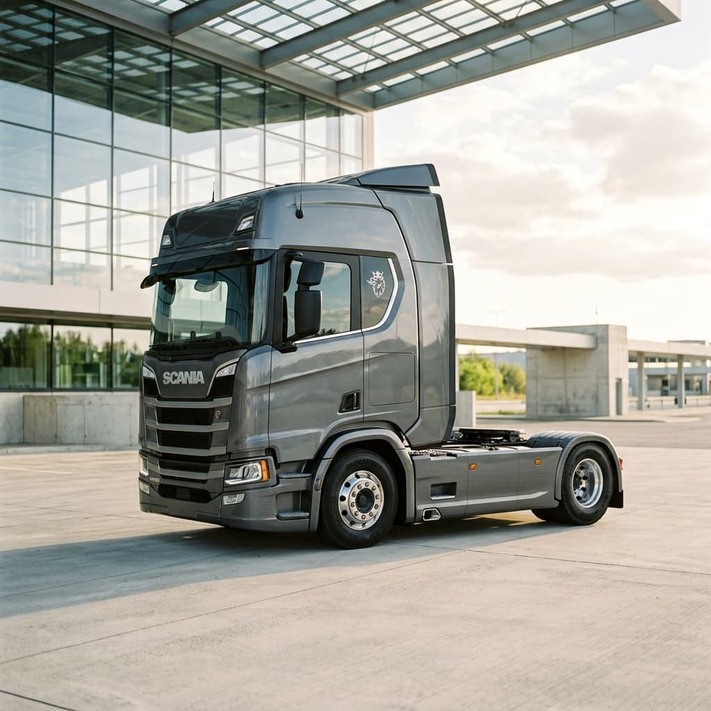Commercial truck cab